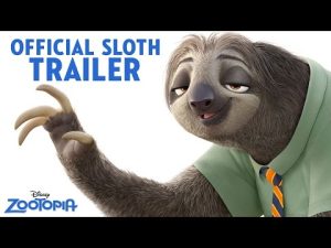 Official US Sloth Trailer - Zootopia
