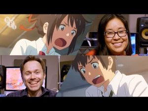 How to be an anime voice actor, with Your Name stars Stephanie Sheh and Michael Sinterniklaas | BFI - Your Name.